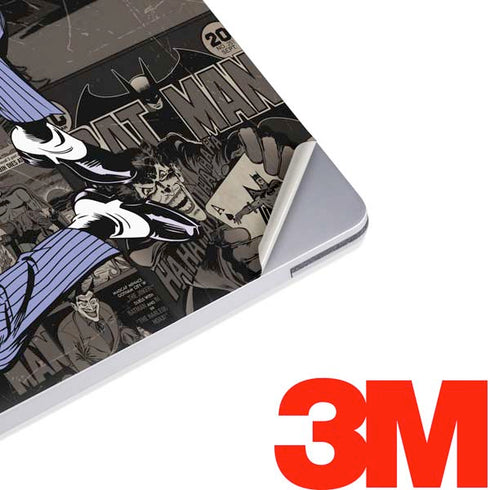 DC Comics The Joker Vintage Action pose pattern Surface Laptop 2 Skin